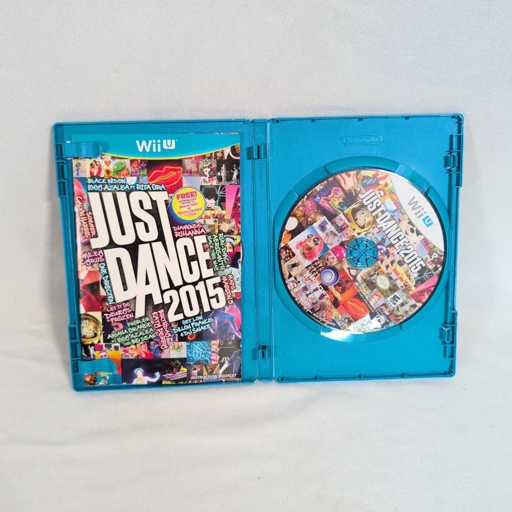 Just Dance 2015 Nintendo Wii U Game Complete W/ Manual CIB Tested